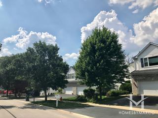 Columbia Woods subdivision in Naperville, IL