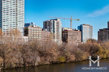 Printer's Corner building in the Loop neighborhood of Chicago, IL