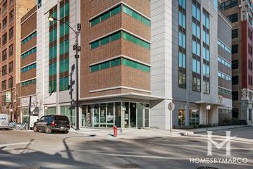 Printer's Corner building in the Loop neighborhood of Chicago, IL
