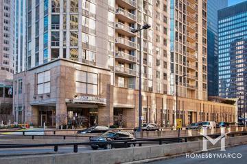Park Millennium Condos building in the Loop neighborhood of Chicago, IL
