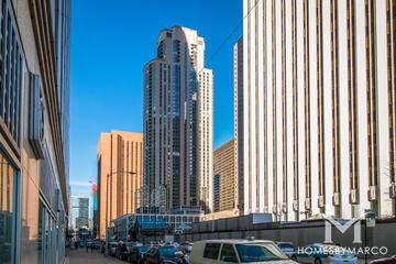Park Millennium Condos building in the Loop neighborhood of Chicago, IL