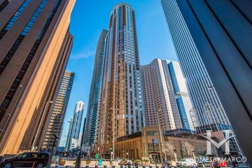 Park Millennium Condos building in the Loop neighborhood of Chicago, IL