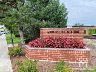 Main Street Station building in Roselle, IL
