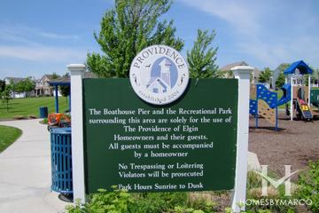 Providence subdivision in Elgin, IL