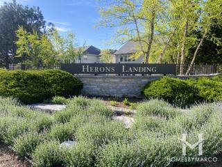 Herons Landing subdivision in Bartlett, IL