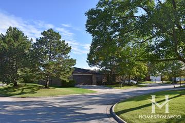 Villas North subdivision in Northbrook, IL