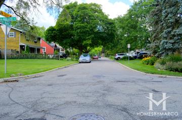 Holcomb subdivision in Mundelein, IL