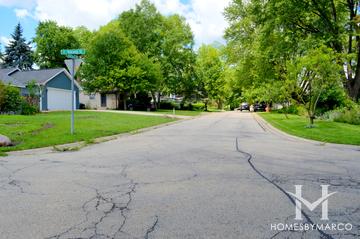 Holcomb subdivision in Mundelein, IL