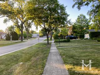 Stonegate subdivision in Clarendon Hills, IL