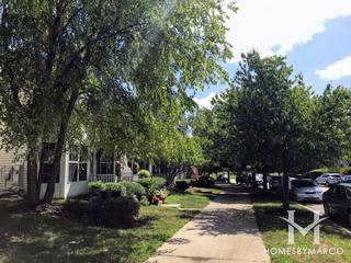 Hometown subdivision in Oswego, IL