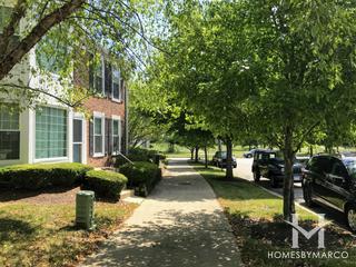 Hometown subdivision in Oswego, IL