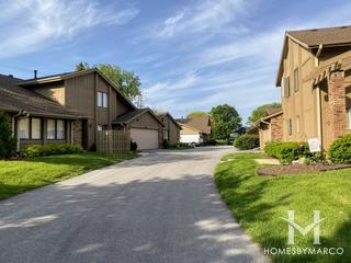 Sawmill Creek subdivision in Darien, IL