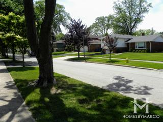 Elm Estates subdivision in Elmhurst, IL
