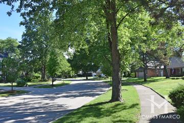 Charlemagne subdivision in Northbrook, IL