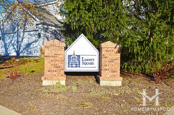 Liberty Square subdivision in Aurora, IL