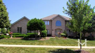 Deer Chase subdivision in Orland Park, IL