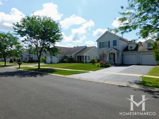 Bradford Place subdivision in Round Lake, IL