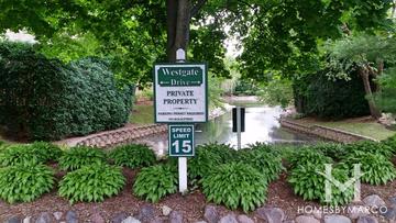 Westgate subdivision in Lincolnshire, IL