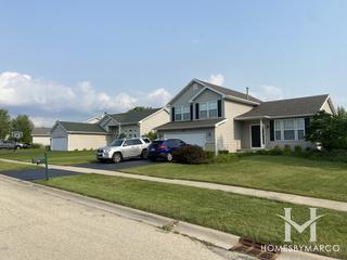 Aspen Meadows subdivision in Plainfield, IL