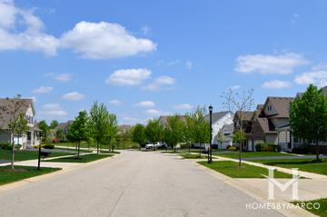 Talamore subdivision in Huntley, IL