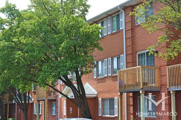 Le Clair subdivision in Wheaton, IL