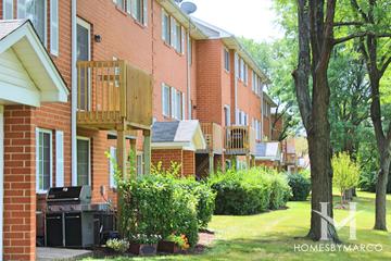 Le Clair subdivision in Wheaton, IL