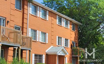 Le Clair subdivision in Wheaton, IL