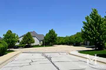Tartan Court subdivision in Wheaton, IL