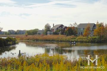 Prairie Crossing subdivision in Grayslake, IL