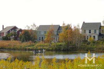 Prairie Crossing subdivision in Grayslake, IL