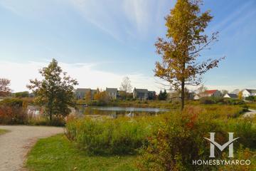 Prairie Crossing subdivision in Grayslake, IL