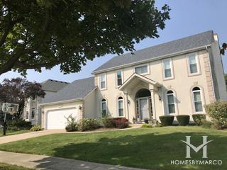 Brentwood Estates subdivision in Aurora, IL