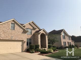 Brentwood Estates subdivision in Aurora, IL