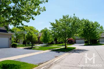 Wheaton Crossing subdivision in Wheaton, IL