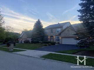 Woodland Hills subdivision in Bartlett, IL