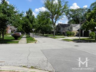 Stratford Hills subdivision in Elmhurst, IL