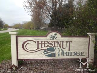 Chestnut Ridge subdivision in Naperville, IL