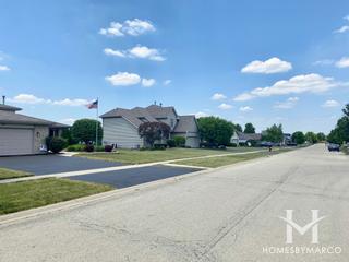 Hidden Valley subdivision in New Lenox, IL