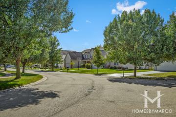 Clublands subdivision in Plainfield, IL
