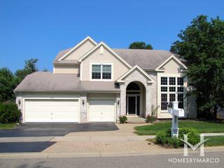 Saddlewood subdivision in Wauconda, IL