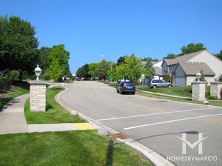 Saddlewood subdivision in Wauconda, IL