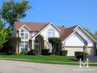 Saddlewood subdivision in Wauconda, IL
