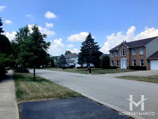 Windcrest subdivision in Oswego, IL