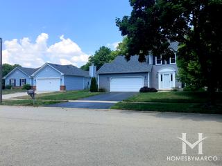 Windcrest subdivision in Oswego, IL