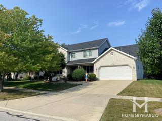 Woods of Feather Sound subdivision in Bolingbrook, IL