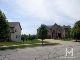 Marquette Woods subdivision in Streamwood, IL