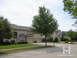 Marquette Woods subdivision in Streamwood, IL