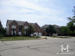 Marquette Woods subdivision in Streamwood, IL
