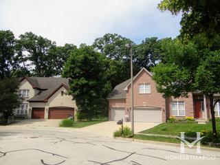 Marquette Woods subdivision in Streamwood, IL