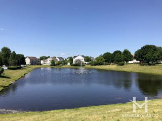 River Run subdivision in Oswego, IL